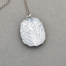 Boulder Opal Pendant. Layered Textured Bits of Light.