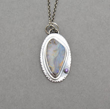 Boulder Opal Pendant.