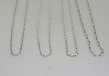 Sterling Silver Chain. Adjustable. Add a Pendant. Jewelry.