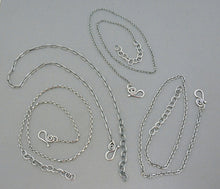 Sterling Silver Chain. Adjustable. Add a Pendant. Jewelry.