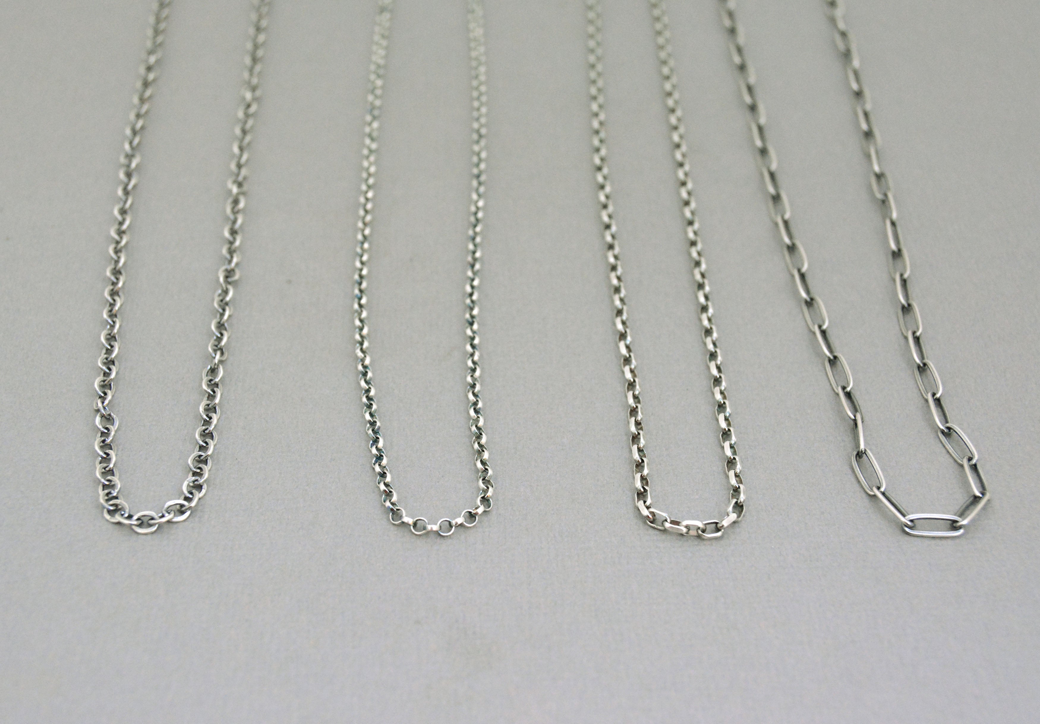 Sterling Silver Chain. Adjustable. Add a Pendant. Jewelry